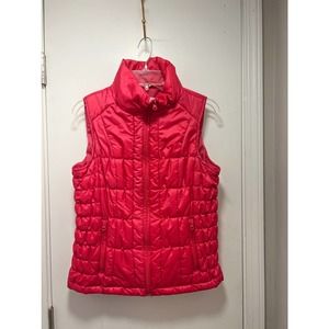 * New York & Co Woman’s Medium Pink Sleeveless Puffer Vest